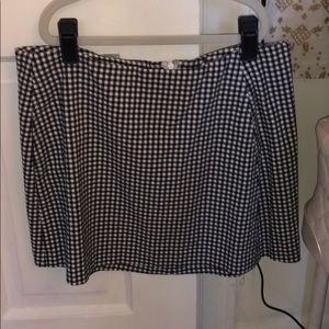 Urban Outfitters gingham skirt